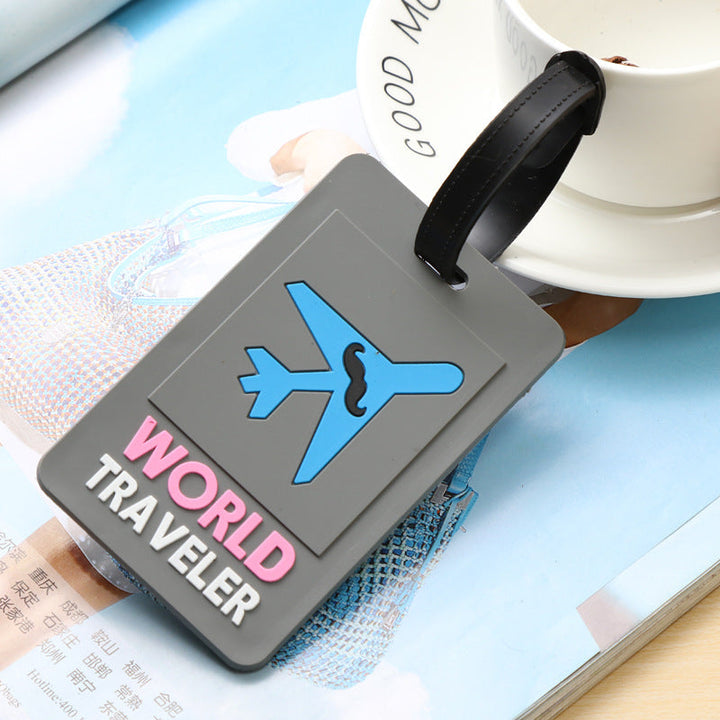 Unisex Whimsical Road-Themed Luggage Tag Kalsten