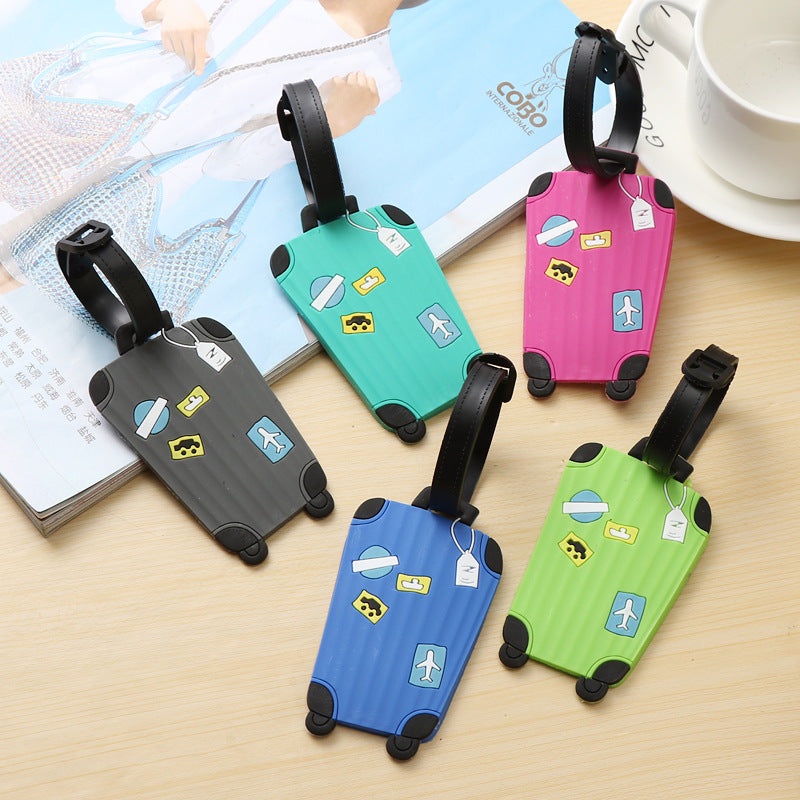 Unisex Whimsical Suitcase Luggage Tag Kalsten