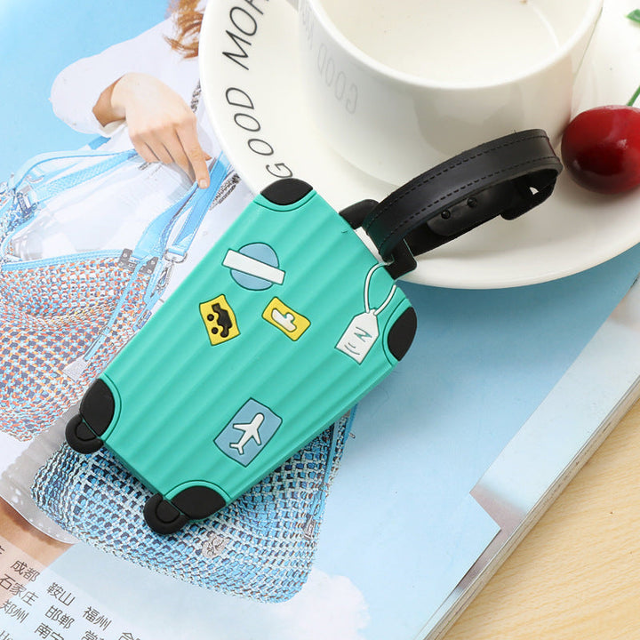 Unisex Whimsical Suitcase Luggage Tag Kalsten