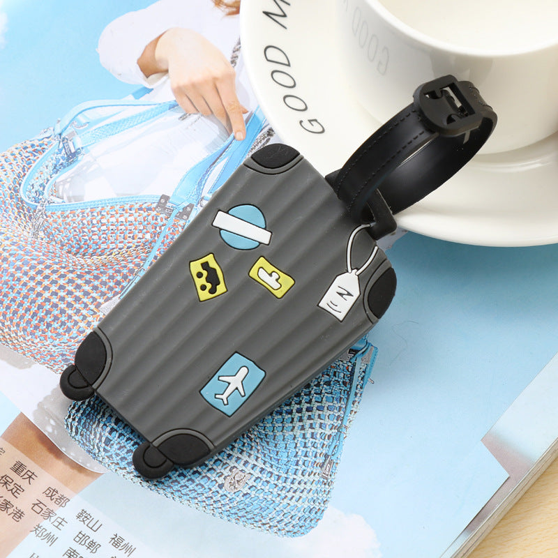 Unisex Whimsical Suitcase Luggage Tag Kalsten