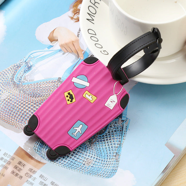 Unisex Whimsical Suitcase Luggage Tag Kalsten