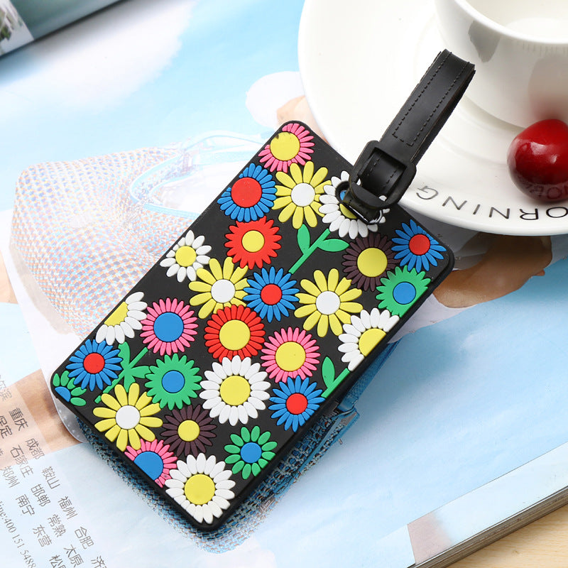 Unisex Vibrantly Patterned Travel Luggage Tag Kalsten