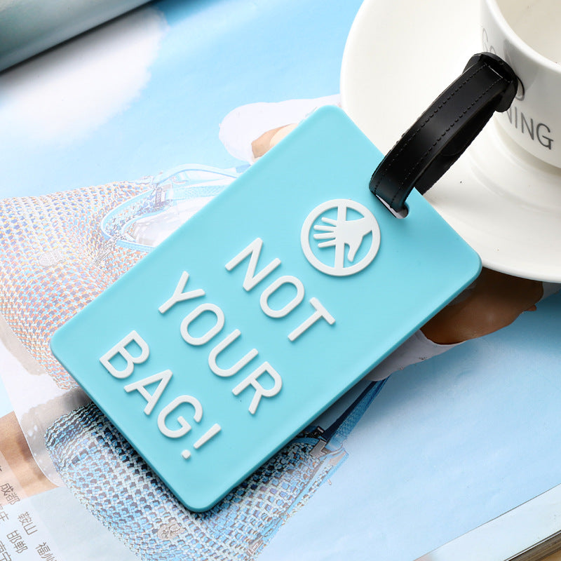 Unisex Fun Travel-Themed Luggage Tag Kalsten