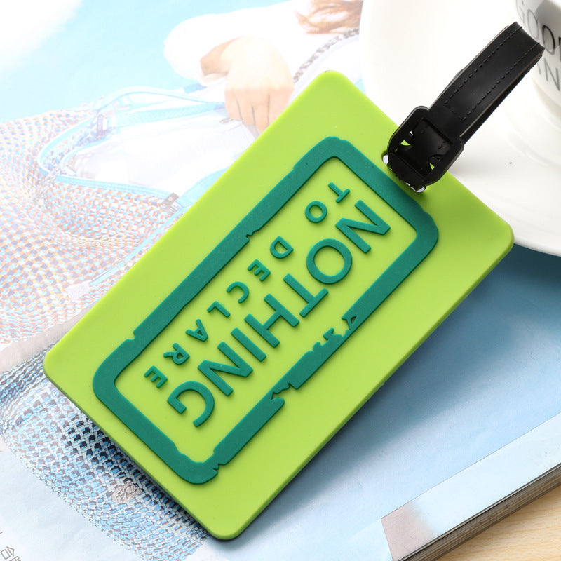 Unisex Fun Travel-Themed Luggage Tag Kalsten