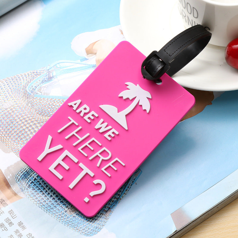 Unisex Fun Travel-Themed Luggage Tag Kalsten