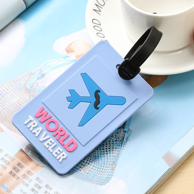 Unisex Whimsical Road-Themed Luggage Tag Kalsten
