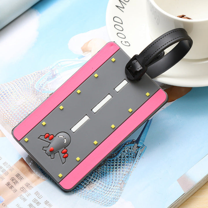 Unisex Whimsical Road-Themed Luggage Tag Kalsten