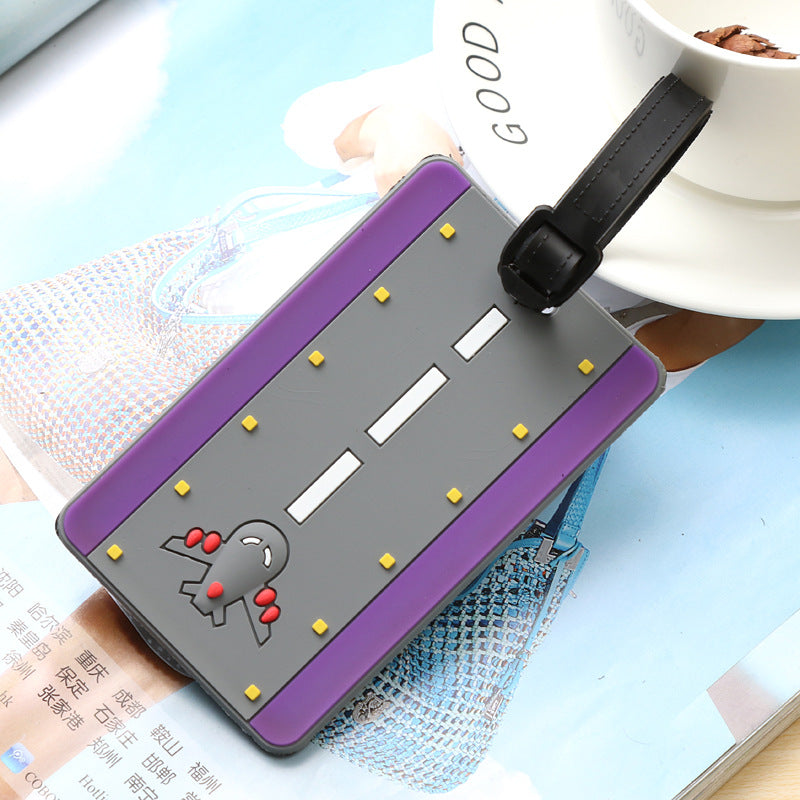 Unisex Whimsical Road-Themed Luggage Tag Kalsten