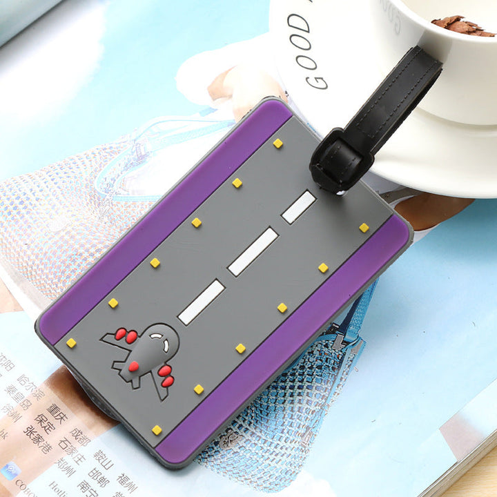 Unisex Whimsical Road-Themed Luggage Tag Kalsten