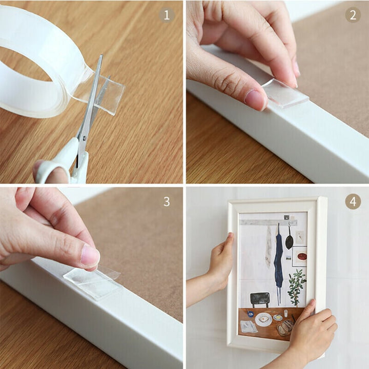 Nano double-sided adhesive tape for home & office | Kalsten