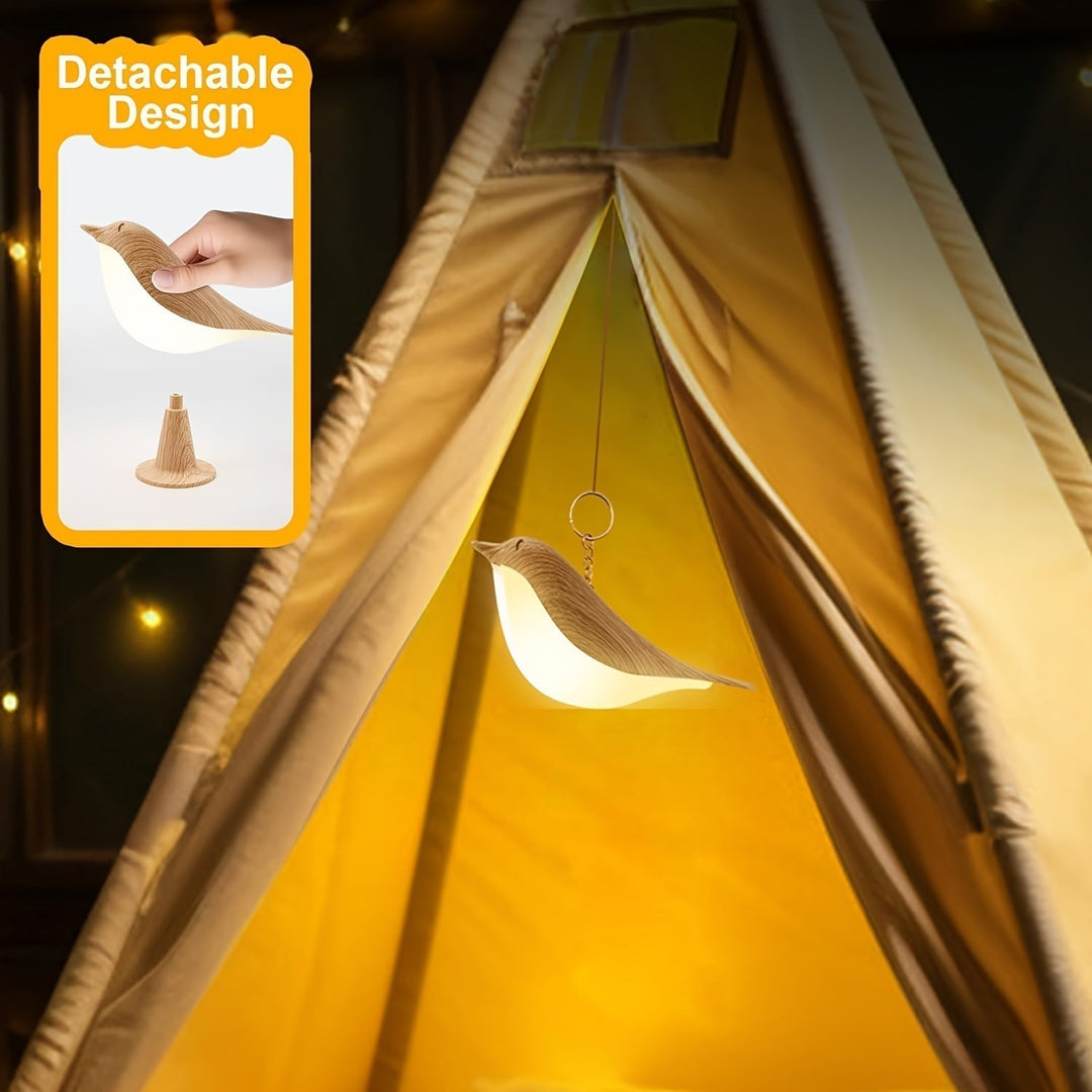 BrightNest - USB LED Bird Table Lamp with Touch Kalsten