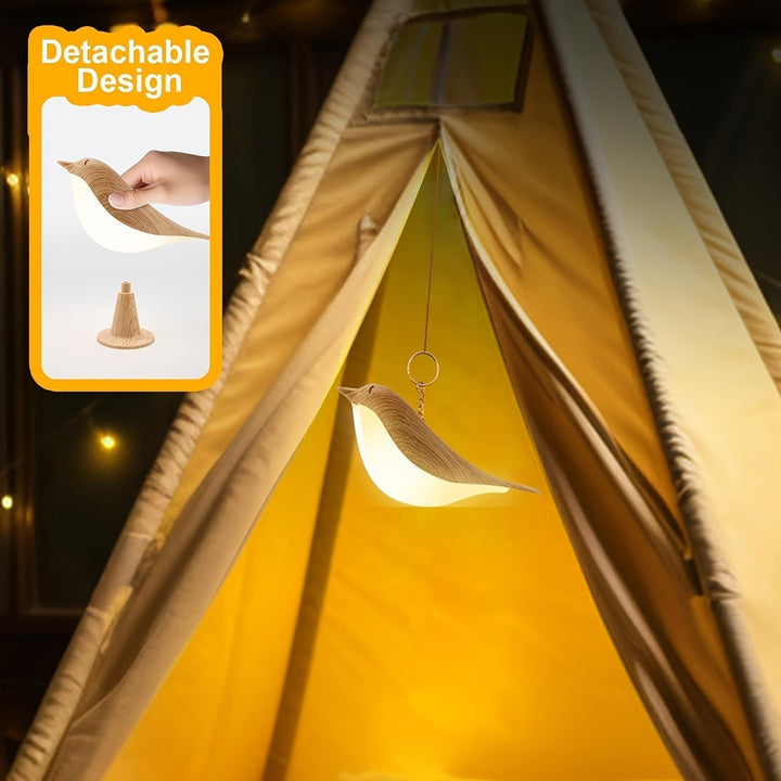 BrightNest - USB LED Bird Table Lamp with Touch Kalsten