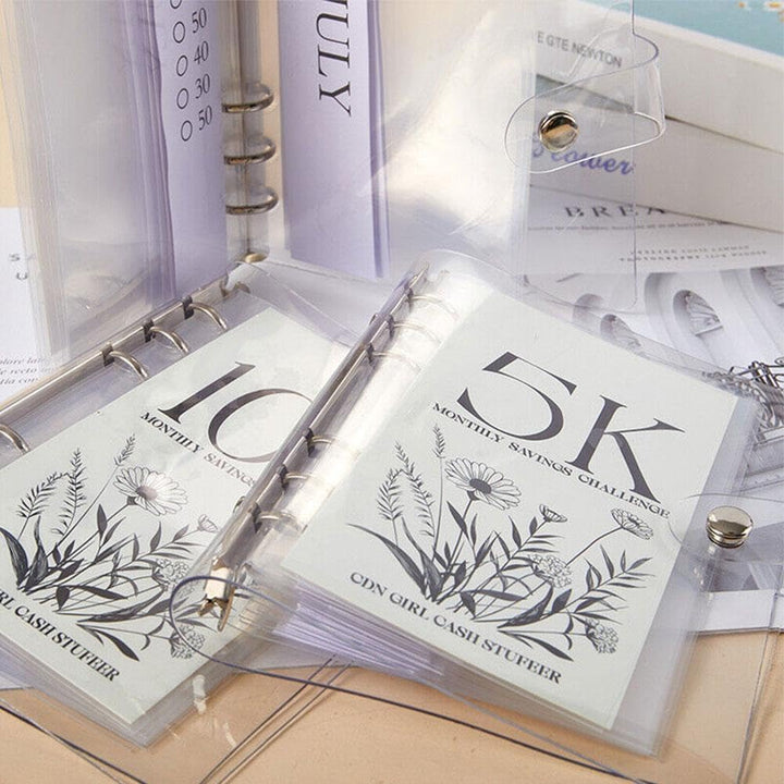 Kalsten | 12-Month Envelopes Money-Saving Challenges Binder