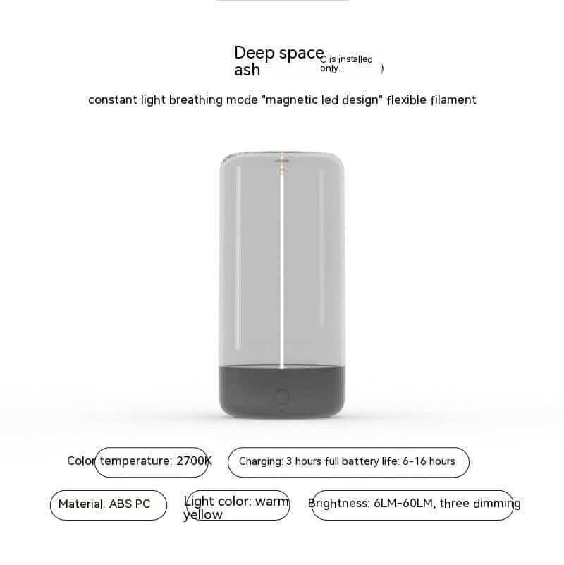 New LED Camping Light Type-c Rechargeable Portable Night Light With High Transparency And Anti Drop Creative Atmosphere Light | Kalsten