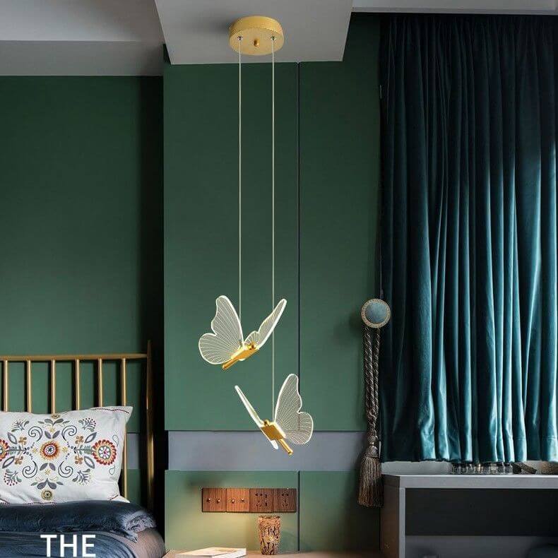 Bedroom Bedside Lamp Living Room Showcase Butterfly Table Lamp | Kalsten