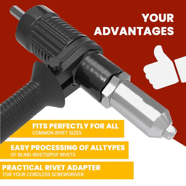 Nail Plier Adapter for Battery Drill – SpeedRivet | Kalsten