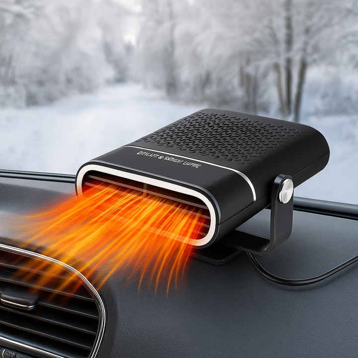 12V USB Portable Car Fan Heater & Dehumidifier Kalsten