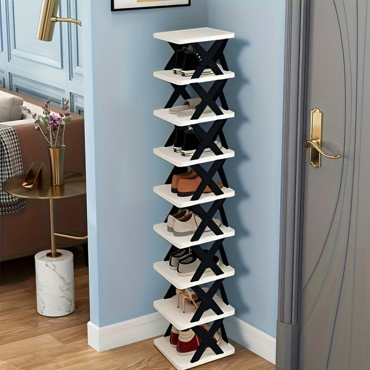 Narrow Shoe Rack Tower | Kalsten