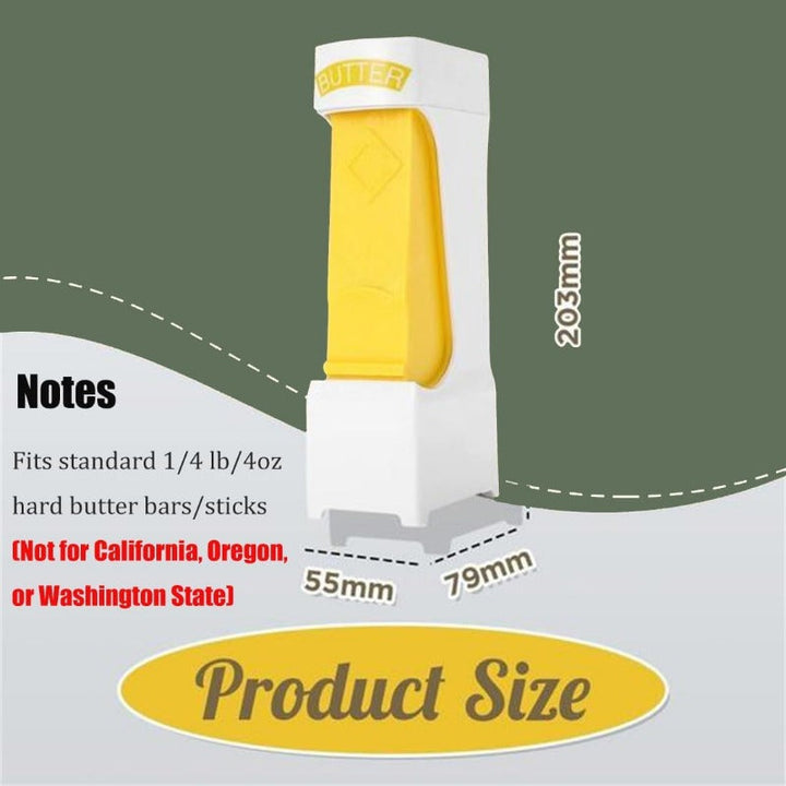 Kalsten | ButterSwift Butter Cutter Dispenser with Stainless Steel Blade