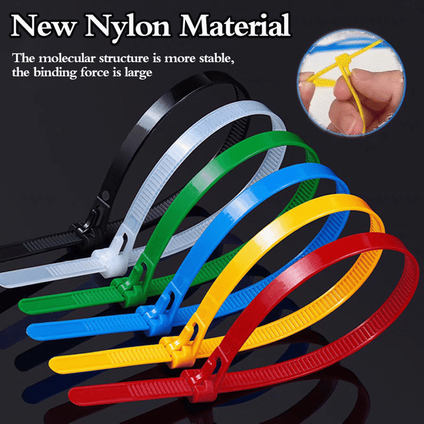 ProGrip Reusable Cable Ties — Finally stress-free organization with rock-solid hold and limitless flexibility | Kalsten