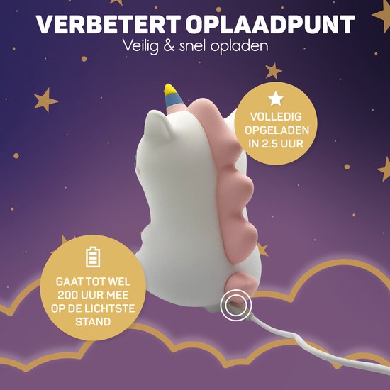Unicorn Night Light - DreamCrest | Kalsten