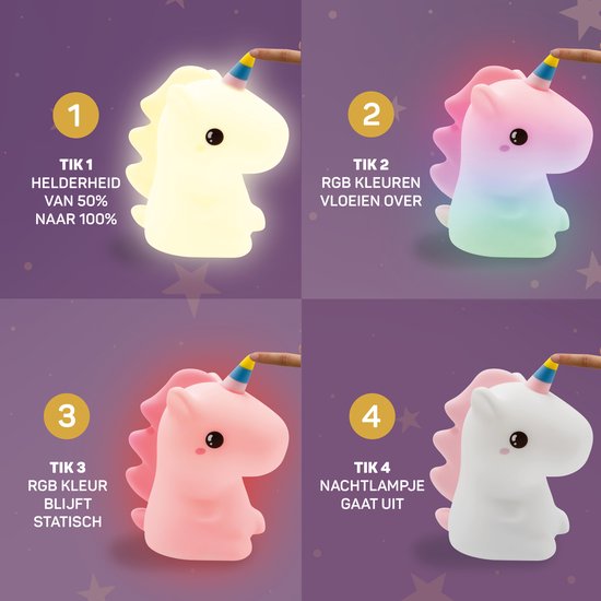 Unicorn Night Light - DreamCrest | Kalsten