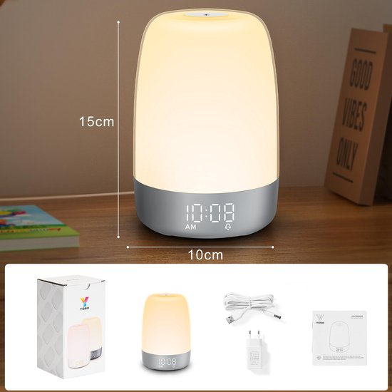 Sunrise Alarm Clock with Natural Sounds