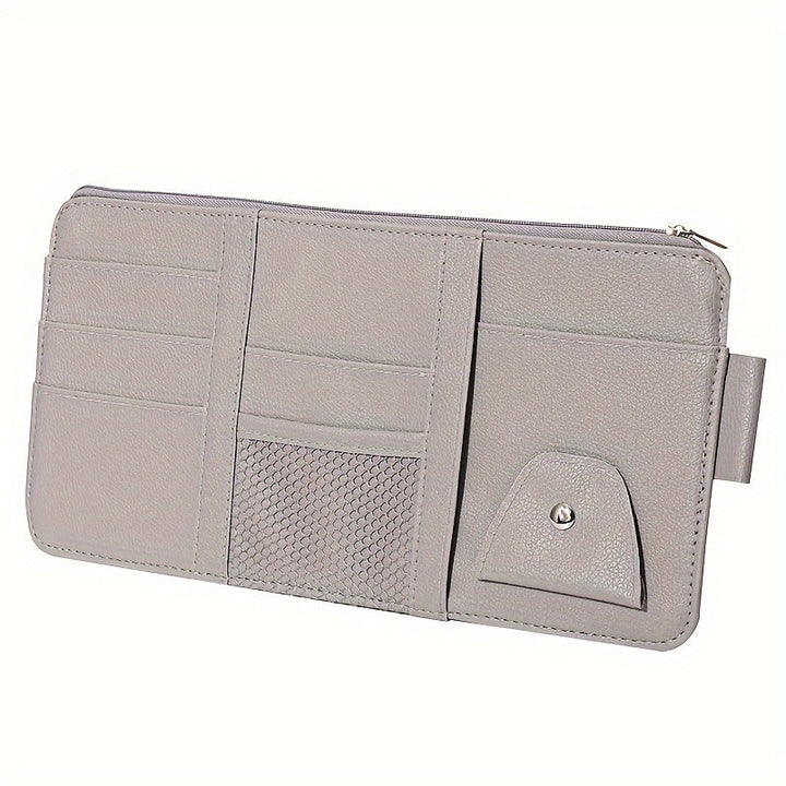 Sunscreen Organizer Car made of PU Leather | Kalsten