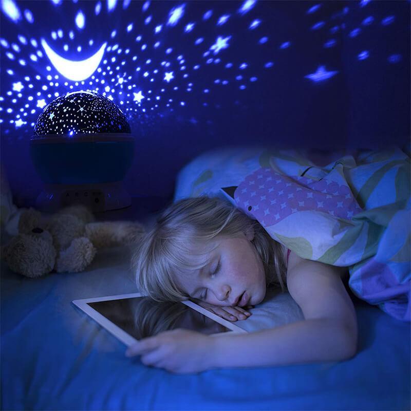 Romantic Night Light LED Projector Lamp Starry Sky | Kalsten