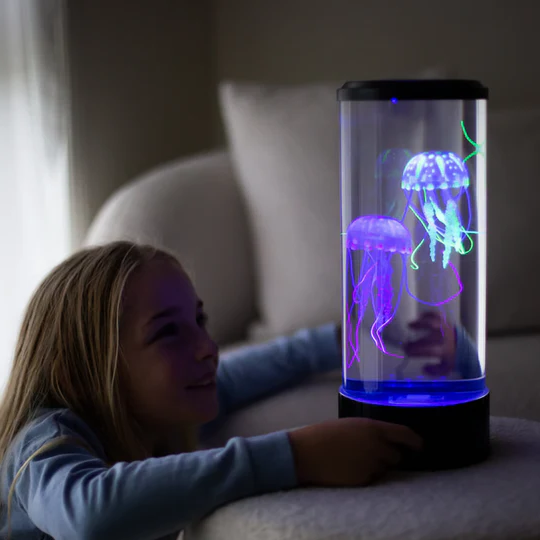 LED Jellyfish Lava Lamp & Aquarium Light