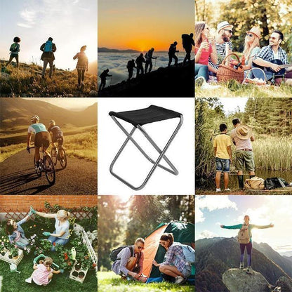 Folding Stool Camping Chair Portable Ultra Light | Bowlift