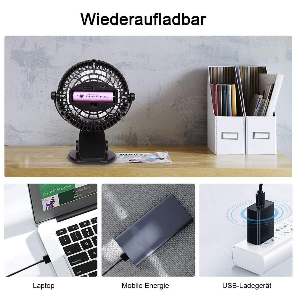 360 ° Portable & Rechargeable Lithium-Ion Fan | Kalsten