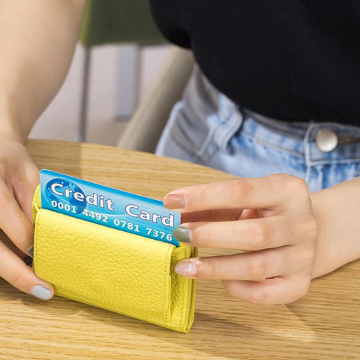 Handmade RFID wallet made of soft leather | Kalsten
