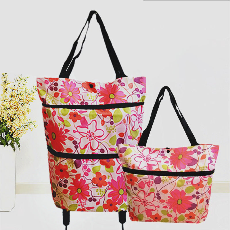 Foldable Shopping Bag with Wheels | Kalsten
