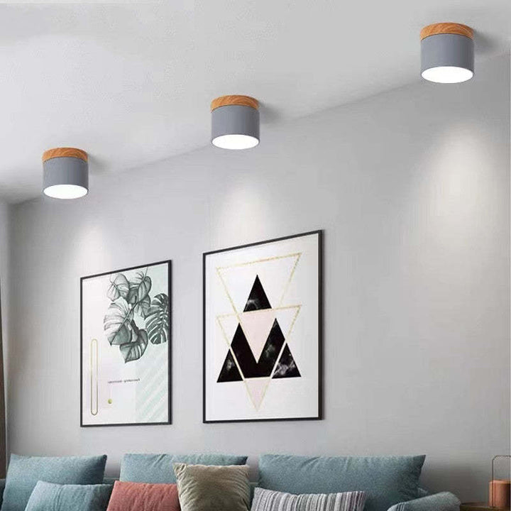 Morandi Style Modern LED Ceiling Lamp - LumiModo | Kalsten
