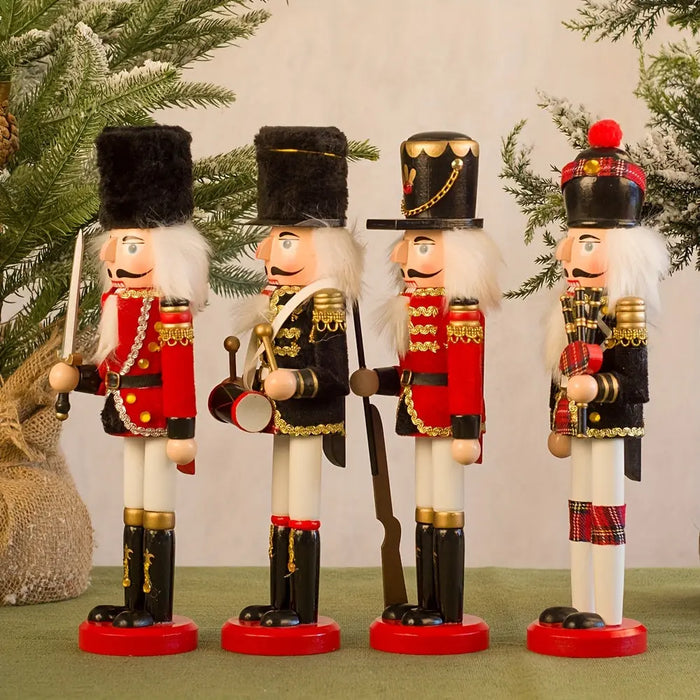 Kalsten | NutcrackerJoy - Wooden Nutcracker Soldier Figure for Timeless Christmas Charm
