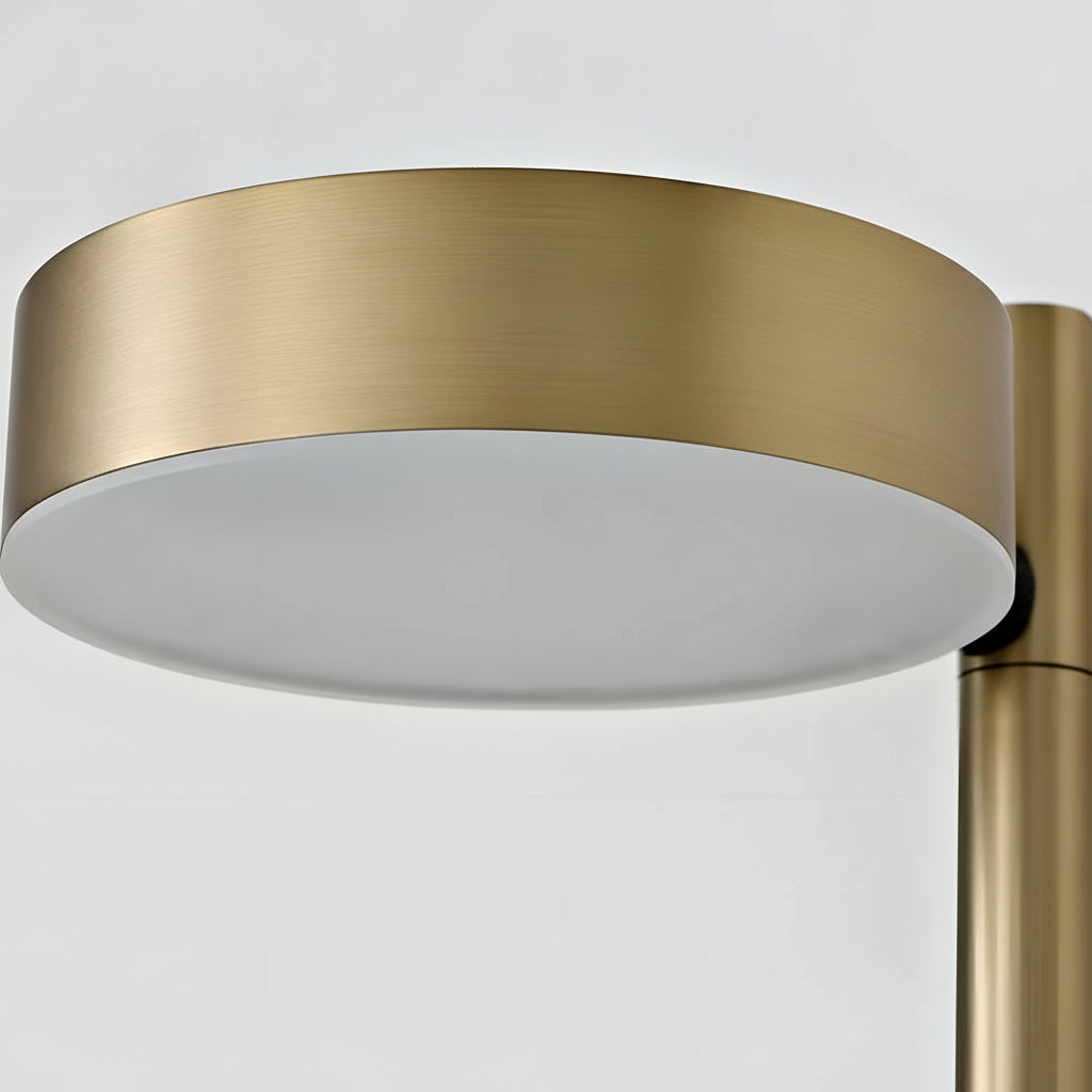 Modern Nordic Adjustable LED Wall Sconce – 350° Rotatable Aluminum Reading Light - 12W, Black & Gold | Kalsten