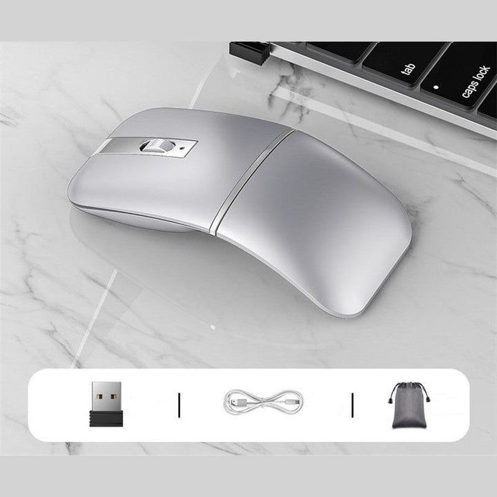 Kalsten | Portable Ergonomic Wireless Mouse with 2 Connection Modes, 3 DPI & Silent Click, for Home & Office