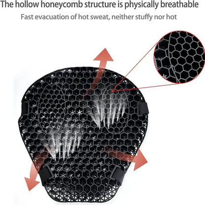 Skanto Skanto | Motorcycle Gel Seat Cushion for Long Rides