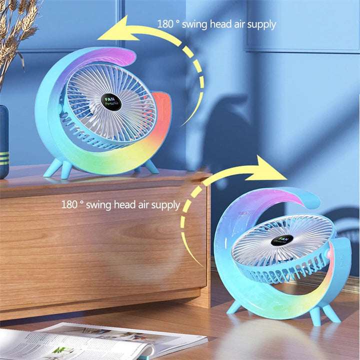 USB-Charging Night Light Mini Fan | Kalsten