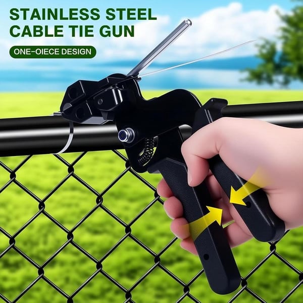 Stainless Steel Cable Tie Gun with Metal Ties | Kalsten