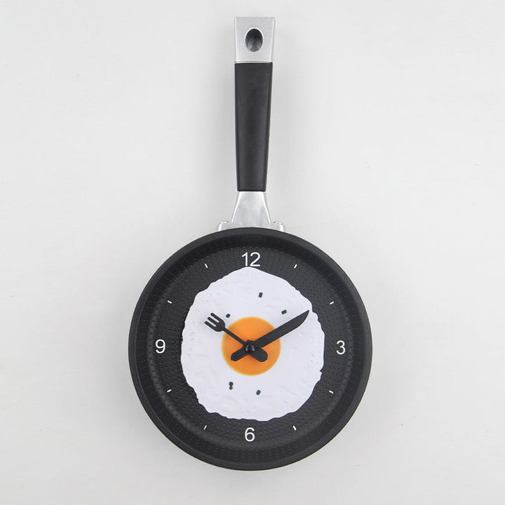Kalsten | Fried Egg Pan Clock Silent Clock Wall Clock Wall Clock