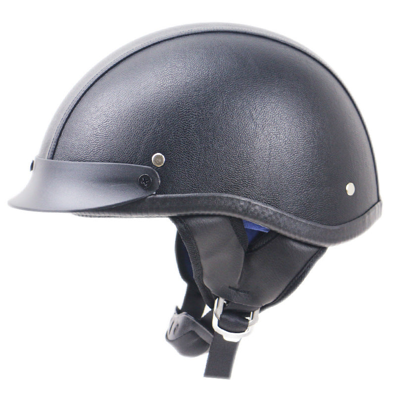 Classic Open-Face Motorcycle Helmet Kalsten