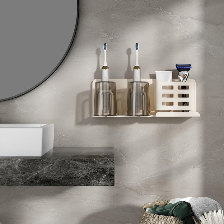 Wall-Mounted Electric Toothbrush Holder – Aluminum