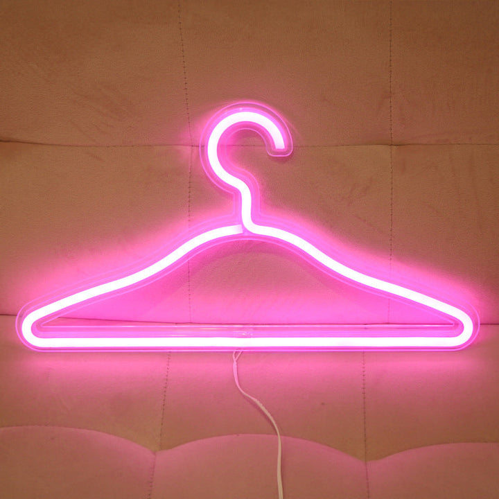 Kalsten | LightHanger LED Clothes Hanger – Rechargeable Illuminated Hanger with Luxury Neon Light