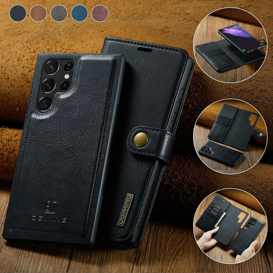 Kalsten | 2 in 1 removable flip leather case for Samsung Galaxy