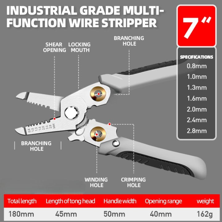Extreme Cut High-Performance Wire Stripping Plier | Kalsten