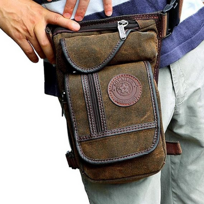 Skanto | Outdoor Leg Bag – Waterproof Motorcycle Thigh & Hip Pouch for Travel & Adventure