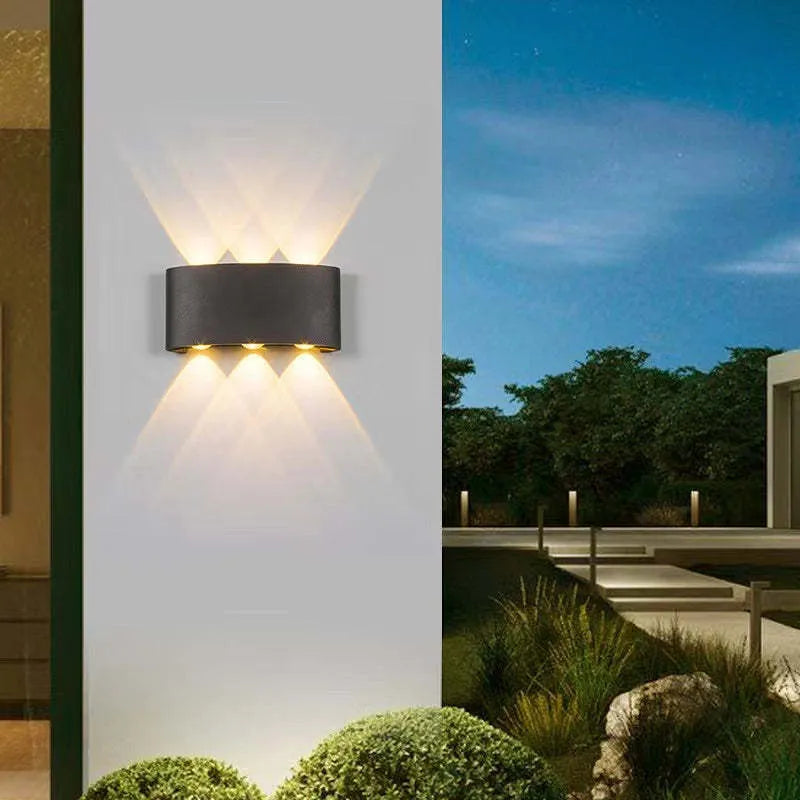 Modern White Waterproof LED Wall Lamp Kalsten