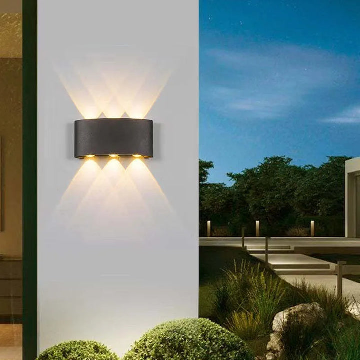 Modern White Waterproof LED Wall Lamp Kalsten